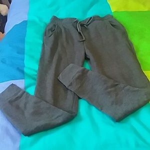 Forever 21 Heathered black joggers